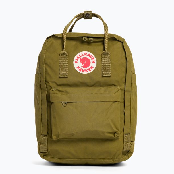 Fjällräven Kanken Laptop 15" туристическа раница 631 фолиева зелена F23524