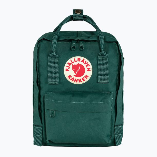 Fjällräven Kanken Mini 667 арктическо зелено детска туристическа раница