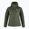 Fjällräven дамско пухено яке Expedition Latt Hoodie green F86120