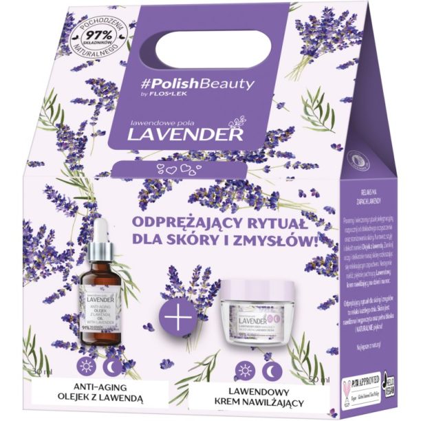 FlosLek Laboratorium Lavender подаръчен комплект (с лавандула)