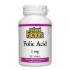 Folic Acid/ Фолиева киселина 1 mg х 90 таблетки Natural Factors на ниска цена