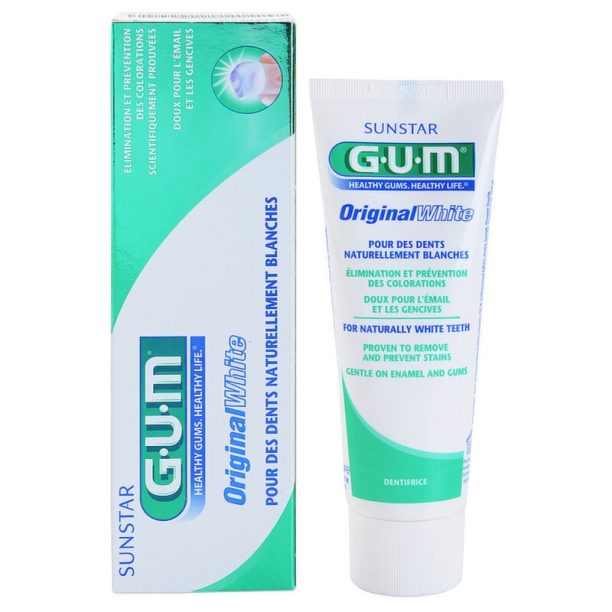 G.U.M Original White избелваща паста за зъби 75 мл. купи на топ цена