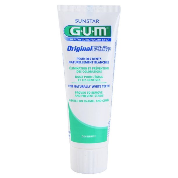 G.U.M Original White избелваща паста за зъби 75 мл. на ниска цена