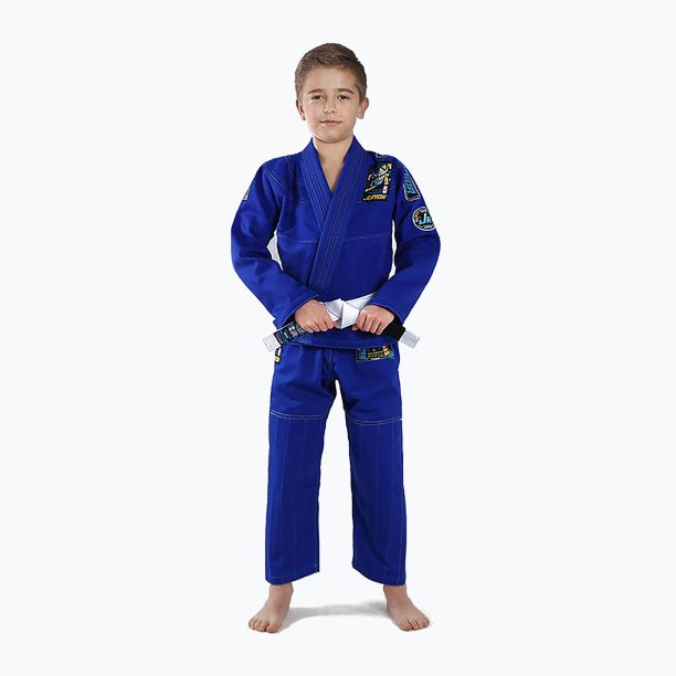 GI to BJJ за деца Ground Game Junior 3.0 blue GIJUN3BLU00