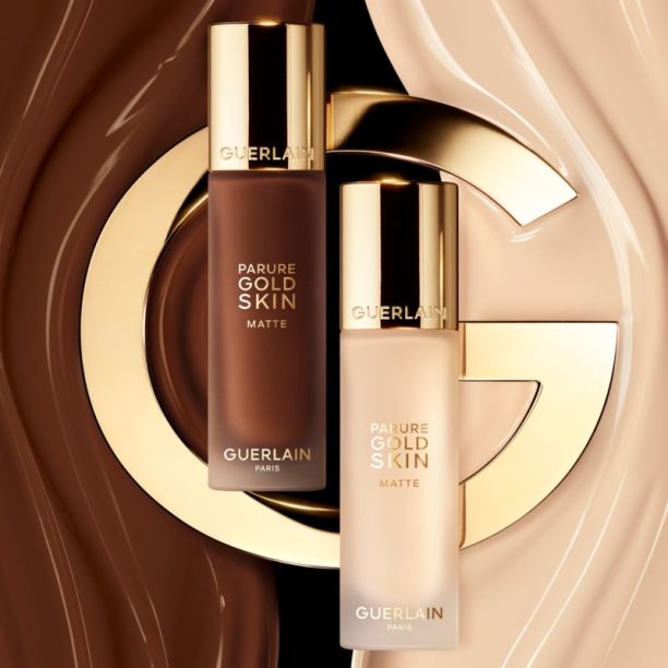 GUERLAIN Parure Gold Skin Matte Foundation дълготраен матиращ фон дьо тен SPF 15 цвят 1W 35 мл. купи на топ цена