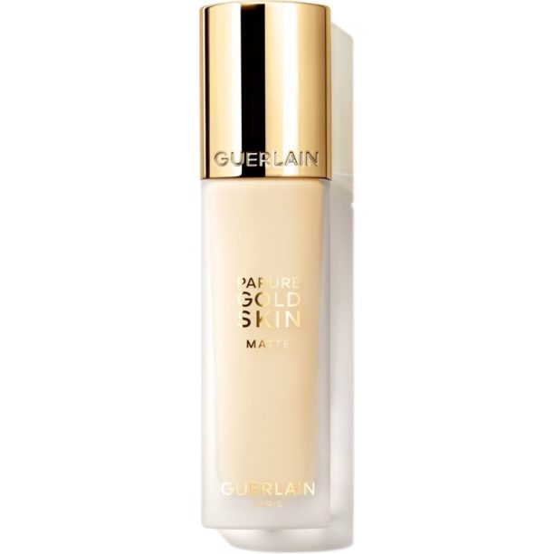 GUERLAIN Parure Gold Skin Matte Foundation дълготраен матиращ фон дьо тен SPF 15 цвят 0W 35 мл.