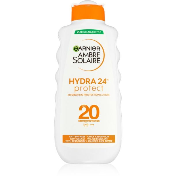 Garnier Ambre Solaire хидратиращо мляко за тен SPF 20 200 мл.