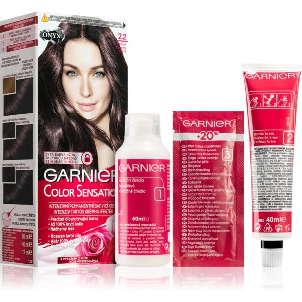 Garnier Color Sensation боя за коса цвят 2.2 Onyx 1 бр.