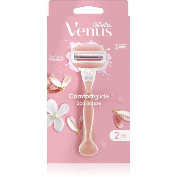 Gillette Venus ComfortGlide Spa Breeze самобръсначка + 2 резервни глави 1 бр. на ниска цена