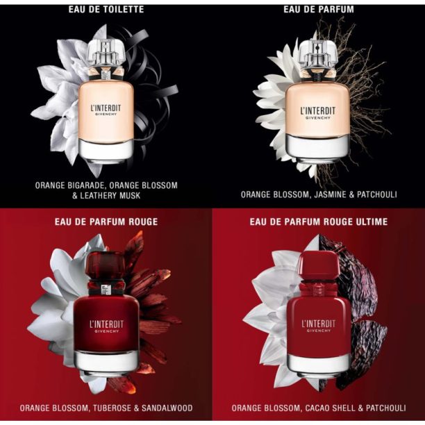 Givenchy L’Interdit Rouge парфюмна вода за жени 50 мл. купи на топ цена