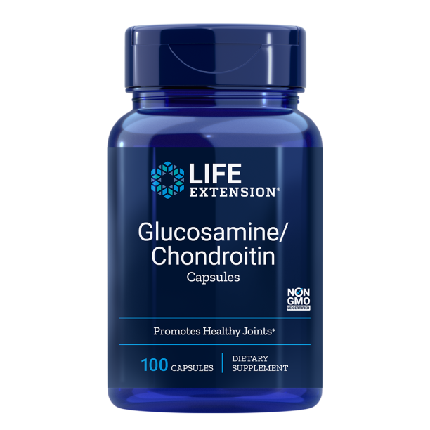 Glucosamine & Chondroitin / Глюкозамин с Хондроитин х 100 капсули Life Extension на ниска цена