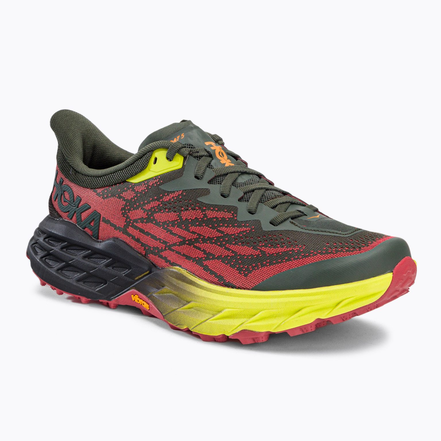 HOKA Speedgoat 5 мъжки обувки за бягане тъмнозелено 1123157-TFST