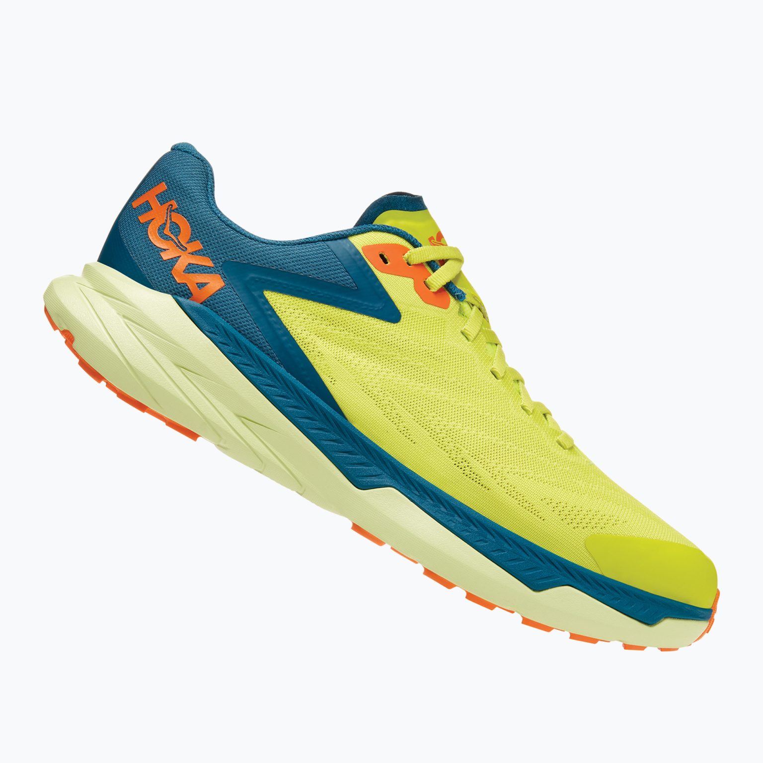 HOKA мъжки обувки за бягане Zinal evening primrose/blue coral