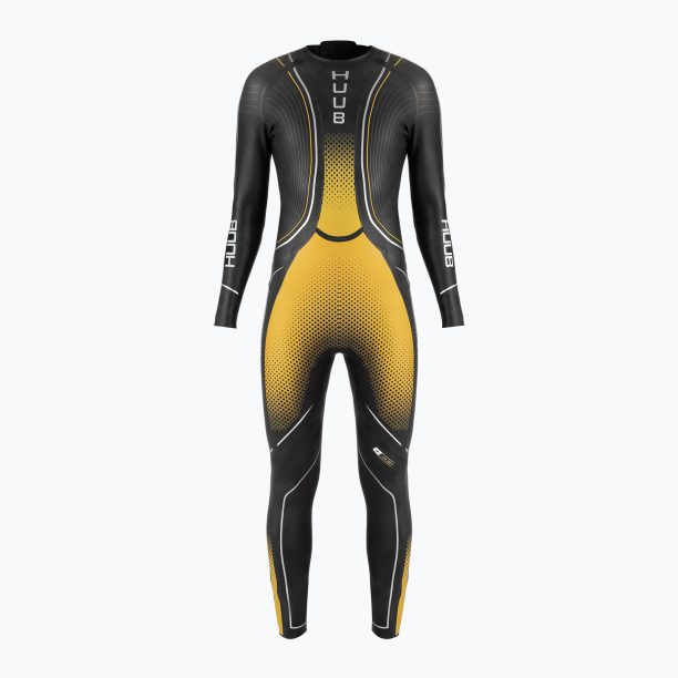 HUUB Мъжка пяна за триатлон Agilis Ali Gold 3:5 Black/Yellow FRE35H