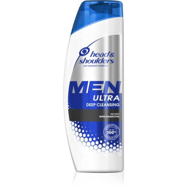 Head & Shoulders Ultra Deep Clean шампоан против пърхот за мъже 360 мл.