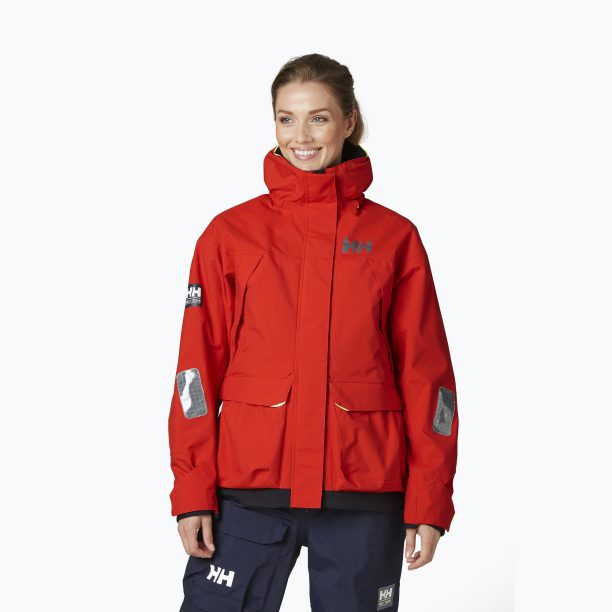 Helly Hansen Pier 3.0 дамско яке за ветроходство червено 34177_222