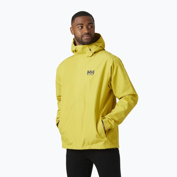 Helly Hansen Seven J мъжко дъждобранно яке маслина 62047_426