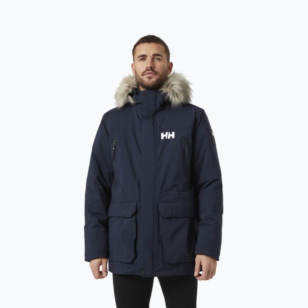 Helly Hansen мъжко дъждобранно яке Reine Parka тъмно синьо 53630_597