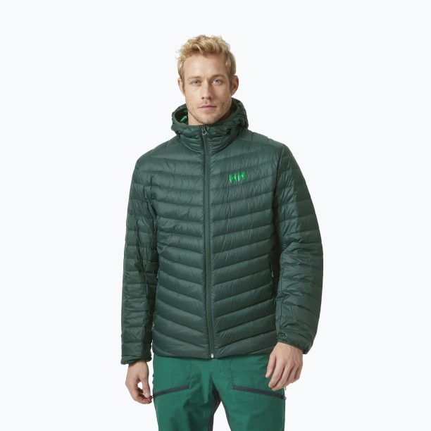 Helly Hansen мъжко пухено яке Verglas Hooded Down Insulator 495 green 63005