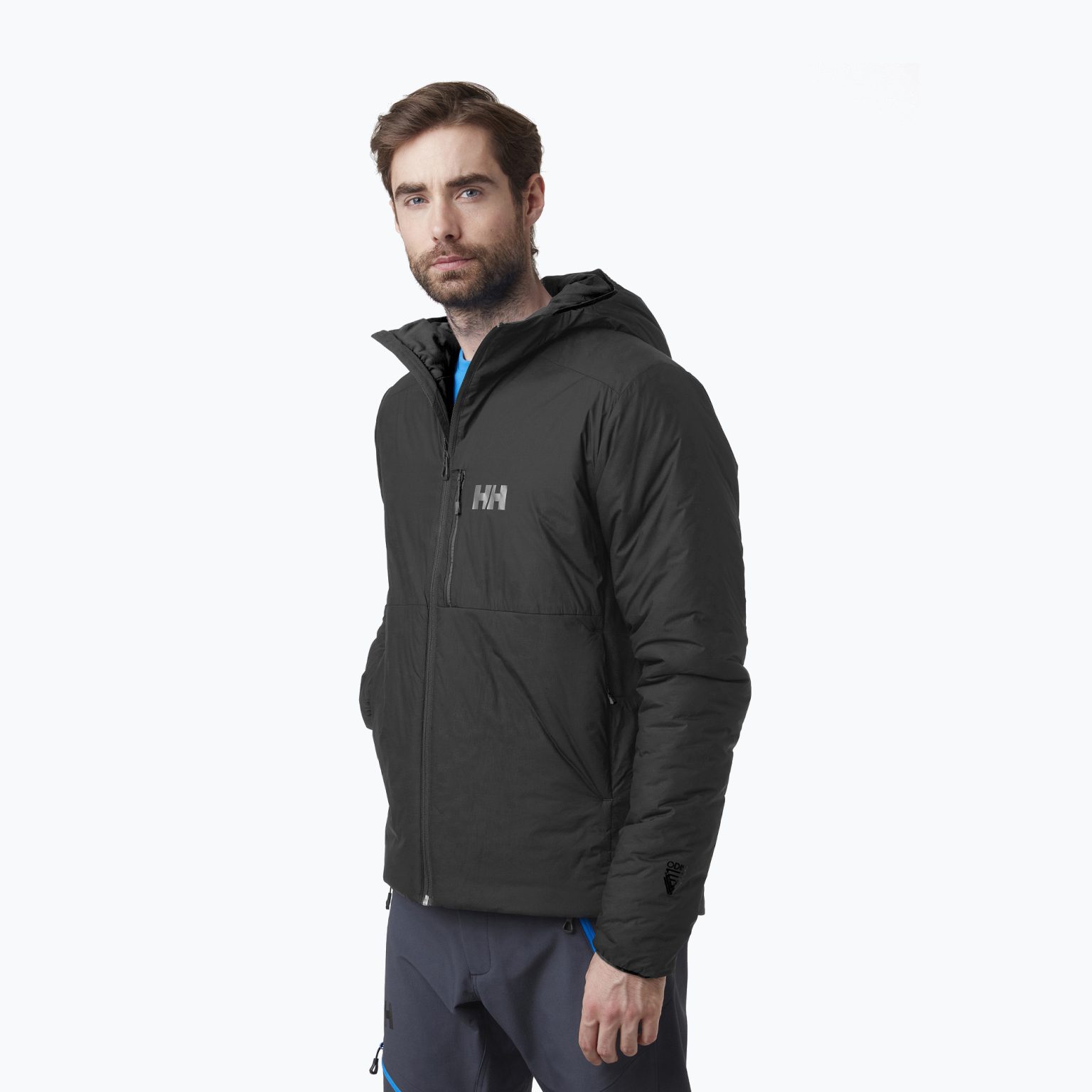 Helly Hansen мъжко пухено яке с качулка Odin Stretch Hooded Insulator 991 black 62833