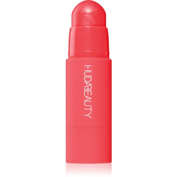 Huda Beauty Cheeky Tint кремообразен руж в стик цвят Coral Cutie 5 гр.