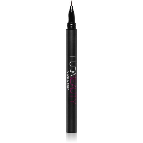 Huda Beauty Quick 'N Easy Precision Liquid Liner течни очни линии цвят Very Brown 1 мл.