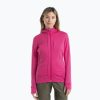 Icebreaker дамско яке за трекинг Quantum III Zip Hood tempo/electron pink/cb