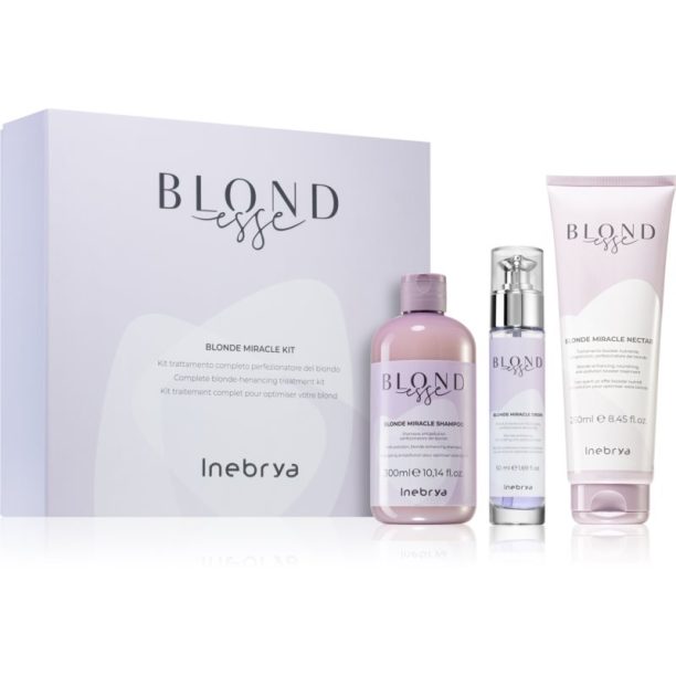 Inebrya BLONDesse Blonde Miracle Kit подаръчен комплект (за руса коса)