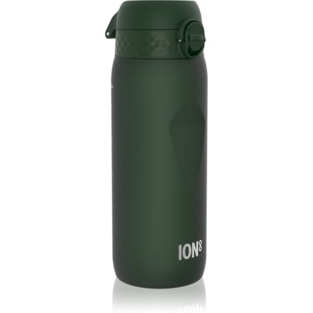 Ion8 Leak Proof бутилка за вода голяма Dark Green 750 гр.