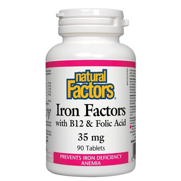 Iron Factors® - Желязо с витамин В12 и фолиева киселина