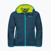 Jack Wolfskin Fourwinds Jacket Детско софтшел яке тъмносиньо 1608011