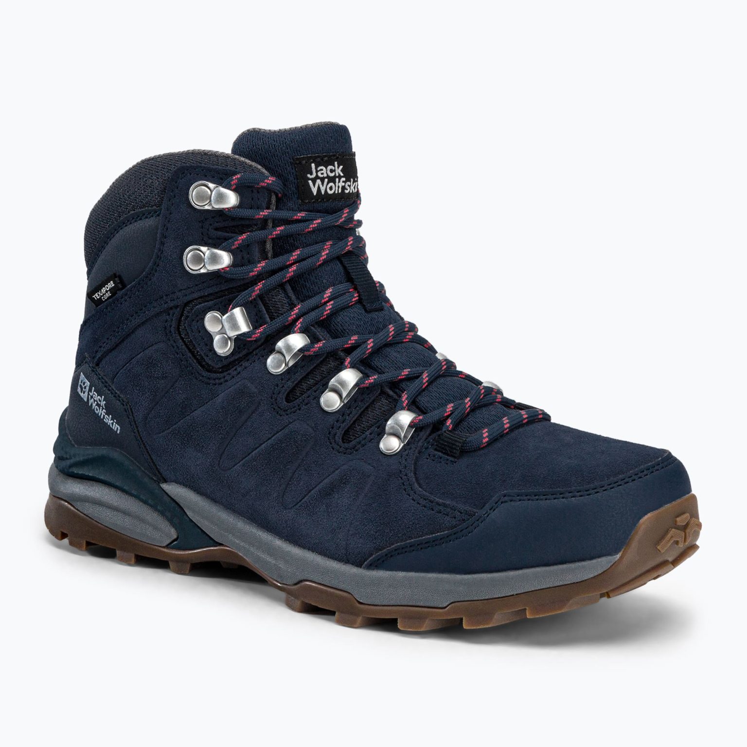 Jack Wolfskin дамски ботуши за трекинг Refugio Texapore Mid navy blue 4050871