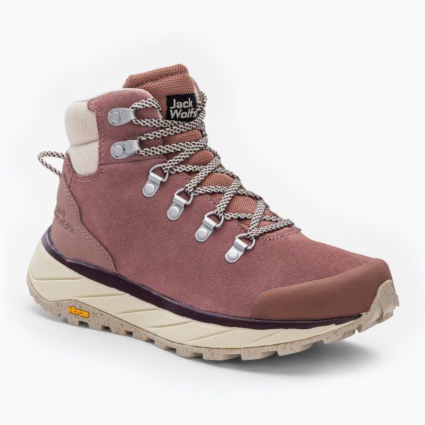 Jack Wolfskin дамски ботуши за трекинг Terraventure Urban Mid кафяво 4053571