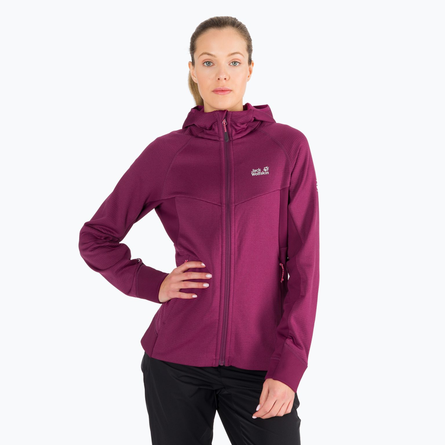 Jack Wolfskin дамски суитшърт Hydro Grid Fleece розов 1709911