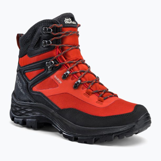 Jack Wolfskin мъжки ботуши за трекинг Rebellion Guide Texapore Mid orange 4053791