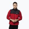 Jack Wolfskin мъжки суитшърт с полар Dna Grizzly червен 1709982