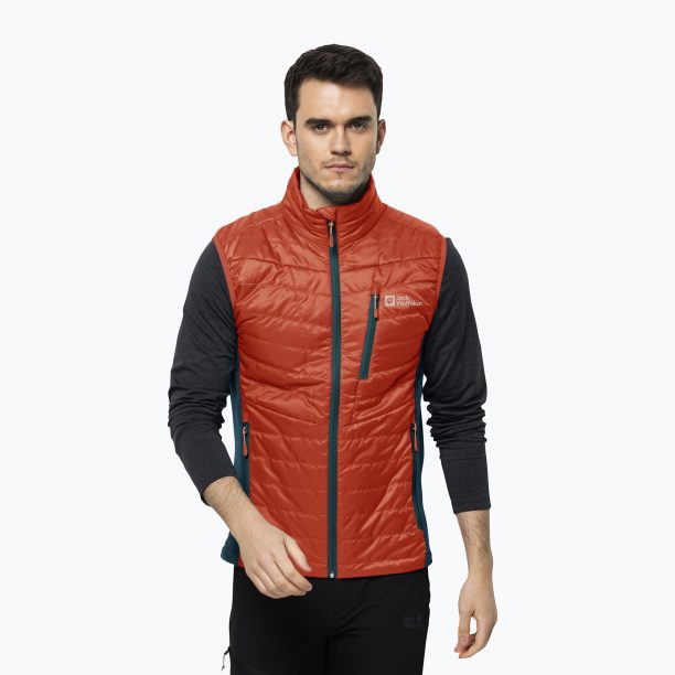 Jack Wolfskin мъжки туристически екип Routeburn Pro Ins без ръкави оранжев 1206871_3017_002