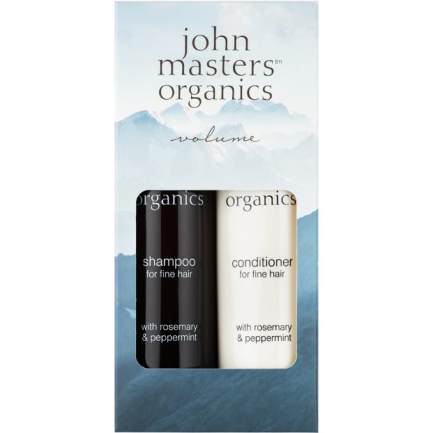 John Masters Organics Rosemary & Peppermint Volume Duo подаръчен комплект (за обем)