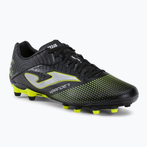 Joma мъжки футболни обувки Xpander FG black/lemon fluor