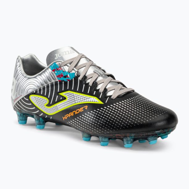 Joma мъжки футболни обувки Xpander FG black/silver