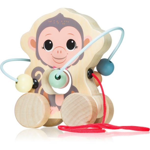 Jouéco The Wildies Family Monkey играчка за подреждане от дърво 12 m+ 1 бр.