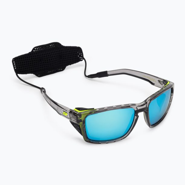 Julbo Shield Polar 4 Hd черни/жълти флуоресцентни/капсулирани очила за колоездене Ocean Master