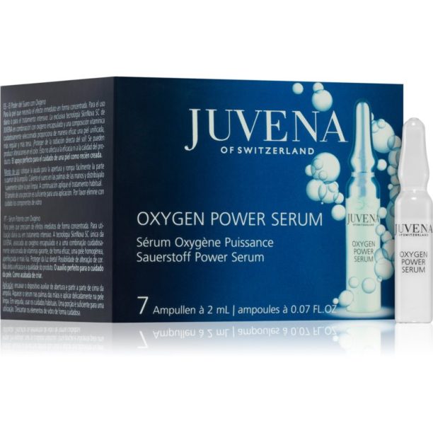 Juvena Specialists Oxygen Power Serum 7 дневна регенерираща грижа за уморена кожа 7x2 мл.