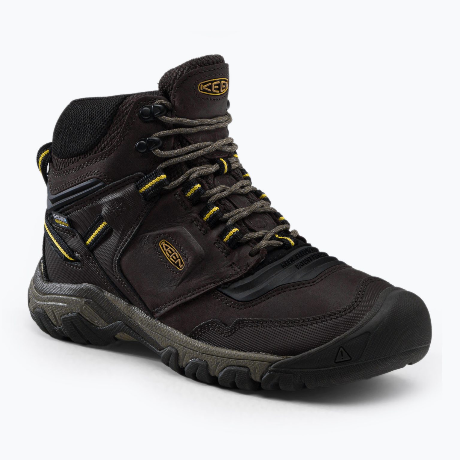 KEEN Ridge Flex Mid мъжки обувки за трекинг кафяви 1026614