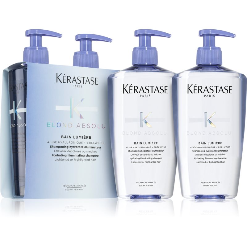 Kérastase Blond Absolu Bain Lumière шампоанена процедура (за изрусена коса или коса с кичури)