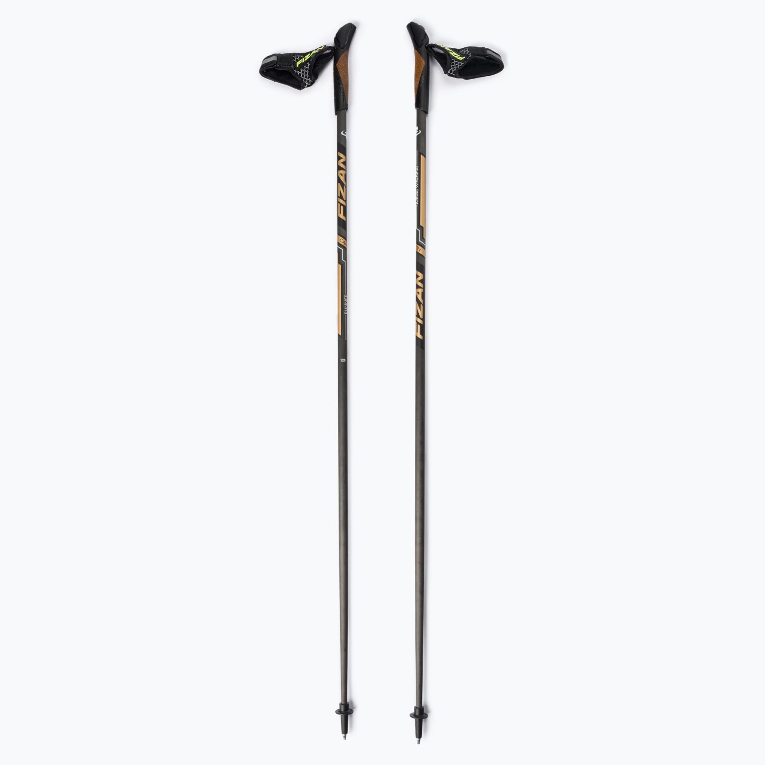 Kije nordic walking FIZAN Runner Gold złote S21CA04