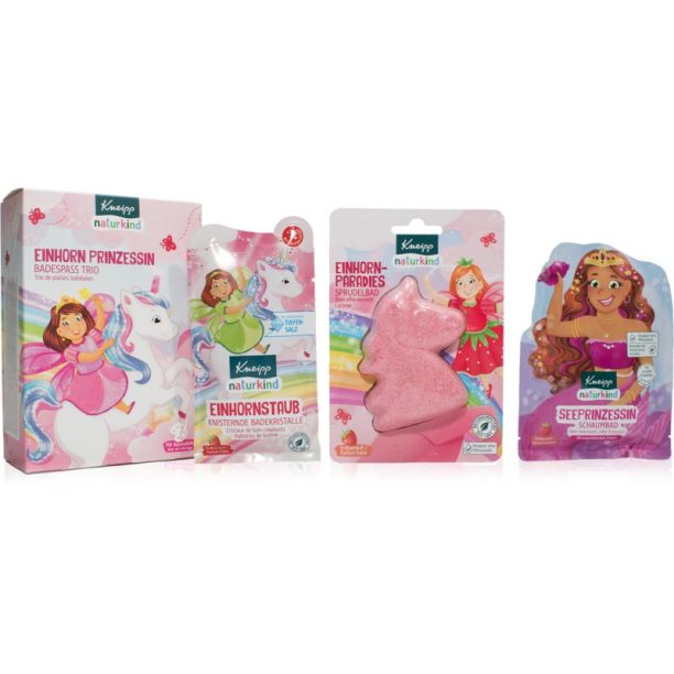 Kneipp Princess & Unicorn подаръчен комплект (за вана) за деца