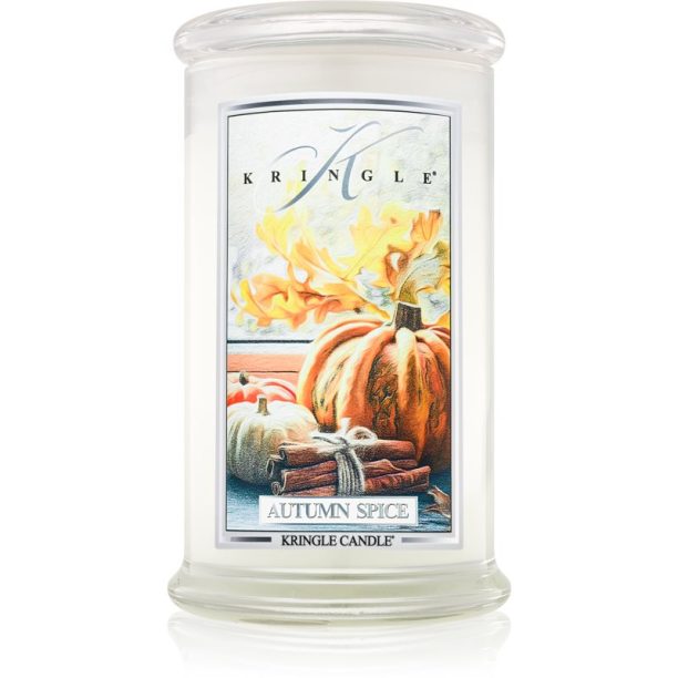 Kringle Candle Autumn Spice ароматна свещ 624 гр.