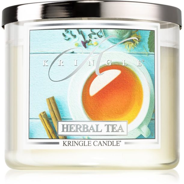 Kringle Candle Herbal Tea ароматна свещ 397 гр.