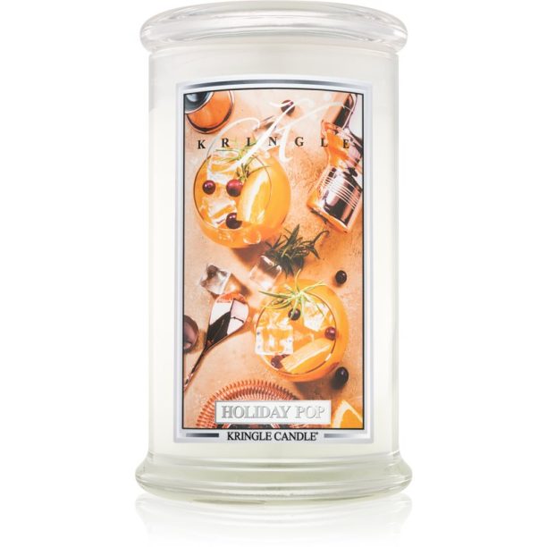 Kringle Candle Holiday Pop ароматна свещ 624 гр.